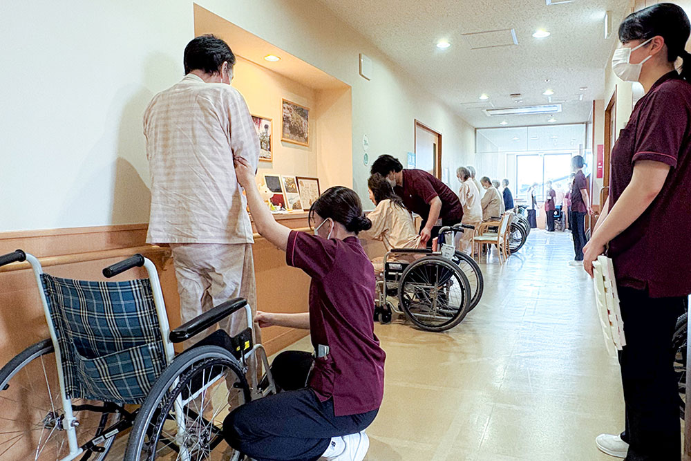 リハビリテーション場面